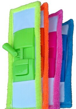 【廠家直銷2013款珊瑚絨平板拖把 旋轉拖把】價格,廠家,圖片,拖把、拖把桶,義烏市泰然日用品-